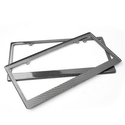 Bmw Audi Koolstofvezel kentekenplaat Frame Slim Line Auto kentekenplaathouder