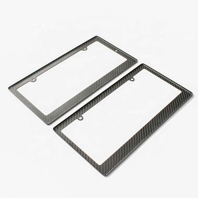 Bmw Audi Koolstofvezel kentekenplaat Frame Slim Line Auto kentekenplaathouder