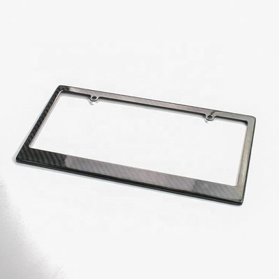 Bmw Audi Koolstofvezel kentekenplaat Frame Slim Line Auto kentekenplaathouder