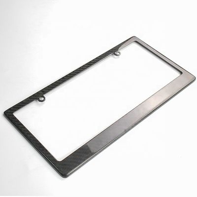 Bmw Audi Koolstofvezel kentekenplaat Frame Slim Line Auto kentekenplaathouder
