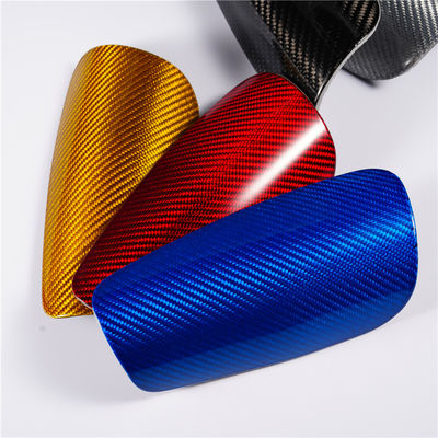 Football Shin Guard Holder koolstofvezel 3K Twill Basic Protection Shin