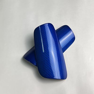 Carbonvezel Voetbal Leg Guard Brace Ondersteuning Kalf Pads Compressie Voetbal Shin Sponge Brace
