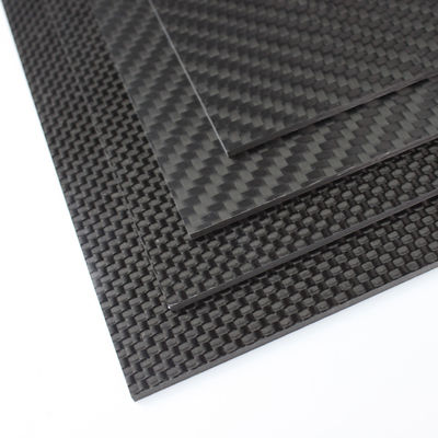 Dikke 10 mm 5 mm 3 mm koolstofvezelplaat 3k Twill weefsel voor RC-helikopter Quadcopter Multicopter