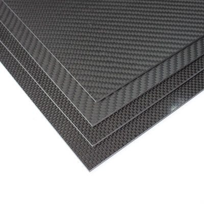 Dikke 10 mm 5 mm 3 mm koolstofvezelplaat 3k Twill weefsel voor RC-helikopter Quadcopter Multicopter