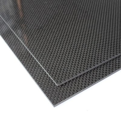 Carbon Fiber Panel Sheet 1mm 1.5mm 2mm 2.5mm 3mm Voor Cnc