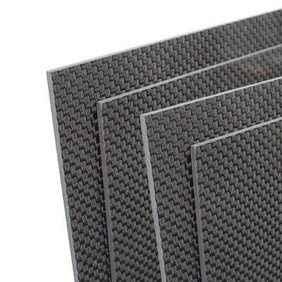 Carbon Fiber Panel Sheet 1mm 1.5mm 2mm 2.5mm 3mm Voor Cnc