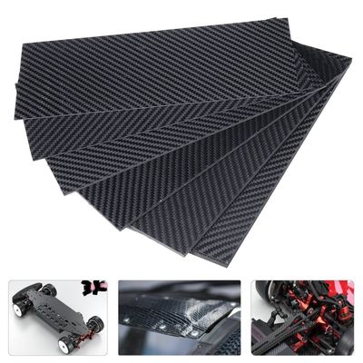 Lichte gewicht Carbon Fiber Plate Plate Wand 1mm 2mm 10mm Voor UAV Drone 48 X 96 4 X8