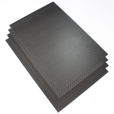 Flexibel koolstofvezelplaatmateriaal 400*500mm*1mm 2,5mm