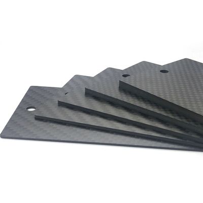 Hoge sterkte Rc koolstofvezelplaten 200x300mm 0,5mm 5mm 4mm 3mm koolstofvezelplaat