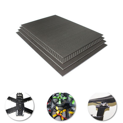 5 mm 4 mm 3 mm 2,0 mm Pure Carbon Fiber Sheets CNC Snijden