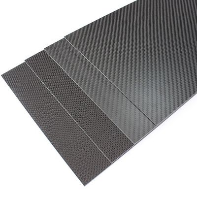 5 mm 4 mm 3 mm 2,0 mm Pure Carbon Fiber Sheets CNC Snijden
