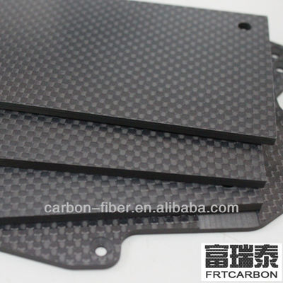 CNC-snijden van Carbon Fiber sandwichcomposite board/sheet van FRT carbon fiber fabriek/fabrikant/leverancier