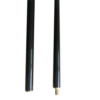 6 mm 10 mm vierkant koolstofvezel buis zwembad cue hoge sterkte biljart cue voor clubleden