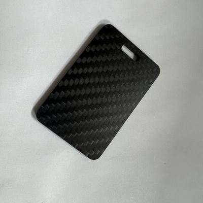 Service voor het bewerken van koolstofvezels Visitekaartje Druk CNC-snijframes Onderdeel voor RC-auto Shin-kaart