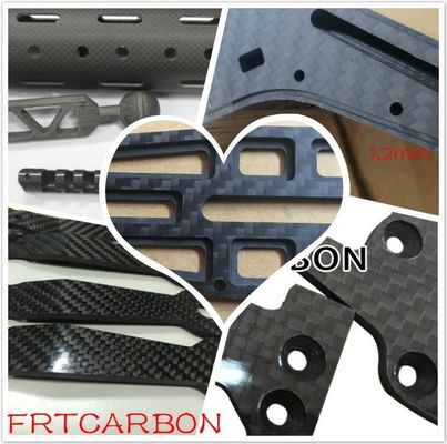Cnc-snijwerk voor koolstofvezelplaten voor koolstofdroneframe