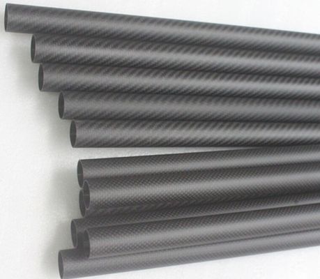 2m 20mm 3k Carbon Fiber Tube Carbon Fiber Fiets Frame Pipe Carbon Weipi Boot Paddle Handle Pole