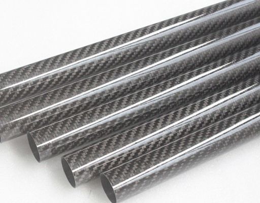 2m 20mm 3k Carbon Fiber Tube Carbon Fiber Fiets Frame Pipe Carbon Weipi Boot Paddle Handle Pole
