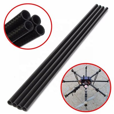 1 inch 1 2 inch Carbon Fiber Square Tube High Modulus 3k 50mm