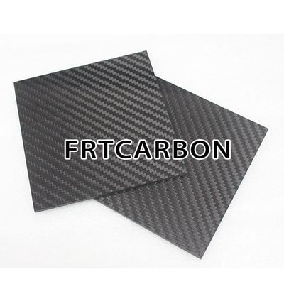 200*300 mm Glossy Twill 3K Carbon Fiber Versterkt Samengesteld Plaat voor RC Quadcopter Motors
