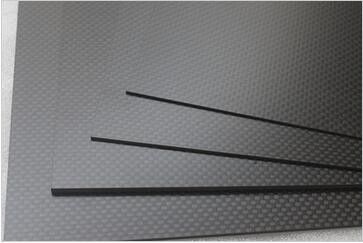500 mm X 500 mm Mat Plain 3K Carbon Fiber Plate Panel Sheet voor Quad Frame