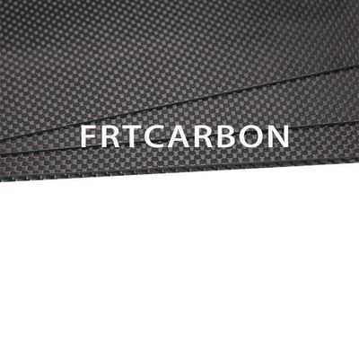 500 mm X 500 mm Mat Plain 3K Carbon Fiber Plate Panel Sheet voor Quad Frame