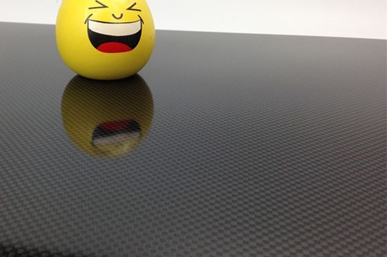 400 mm X 500 mm Grote productie 3K Plain Glossy Carbon Fiber Panel