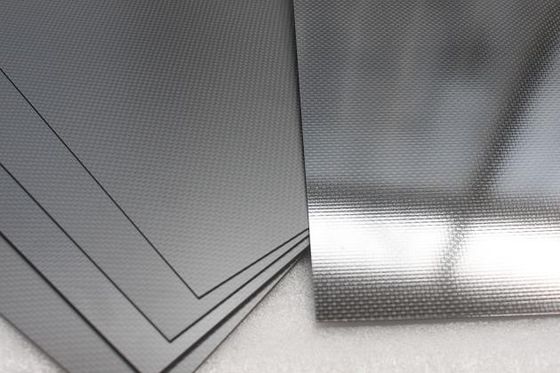 400 mm X 500 mm Grote productie 3K Plain Glossy Carbon Fiber Panel