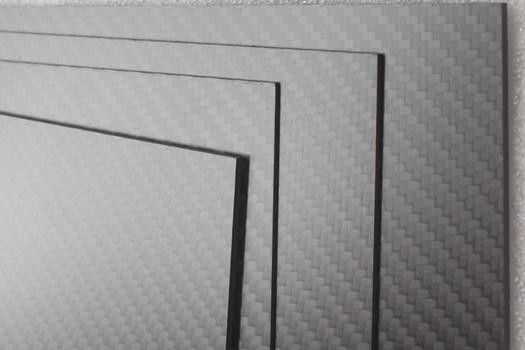 Waterdicht en langdurig met behulp van 1000mm X 1000mm 3K Twill Matte Carbon Fiber gelamineerd plaat In voorraad