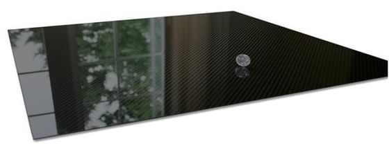 Waterdicht en langdurig met behulp van 1000mm X 1000mm 3K Twill Matte Carbon Fiber gelamineerd plaat In voorraad