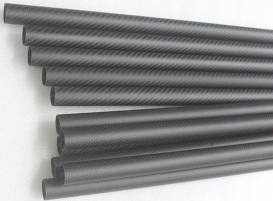 Hoge treksterkte koolstofvezel buis 21mm 22mm 23mm 24mm 25mm 30mm 35mm 38mm