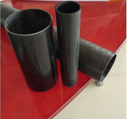 1.5&quot; 1 2&quot; ID/OD Aanpassen Hoogtemperatuur Carbon Fiber Tube 1000mm 500mm 330mm in lengte