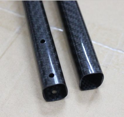 10 mm koolstofvezel vierkant buis 20 mm Hot Press Moulding