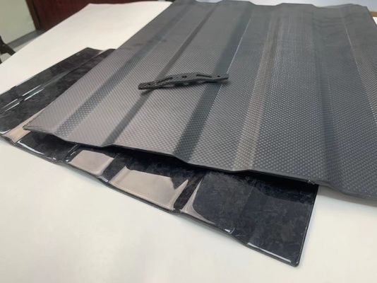 Vissenrol koolstofvezel laag profiel zoutwater CNC-bewerking koolstofvezelplaat